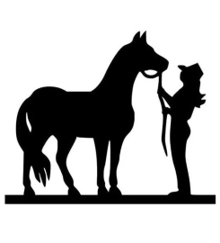 Cowgirl And Horse Metal Art Wall Decor, Cut Wall Hanging, Home Decoration, Home Gift