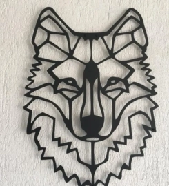 Wolf Wall Art, Metal Wall Decor, Metal Wall Hangings, Home Living Room Decor