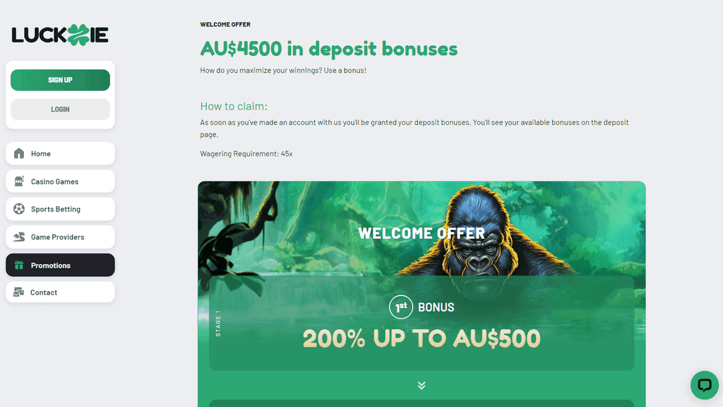 Luckzie Online Casino